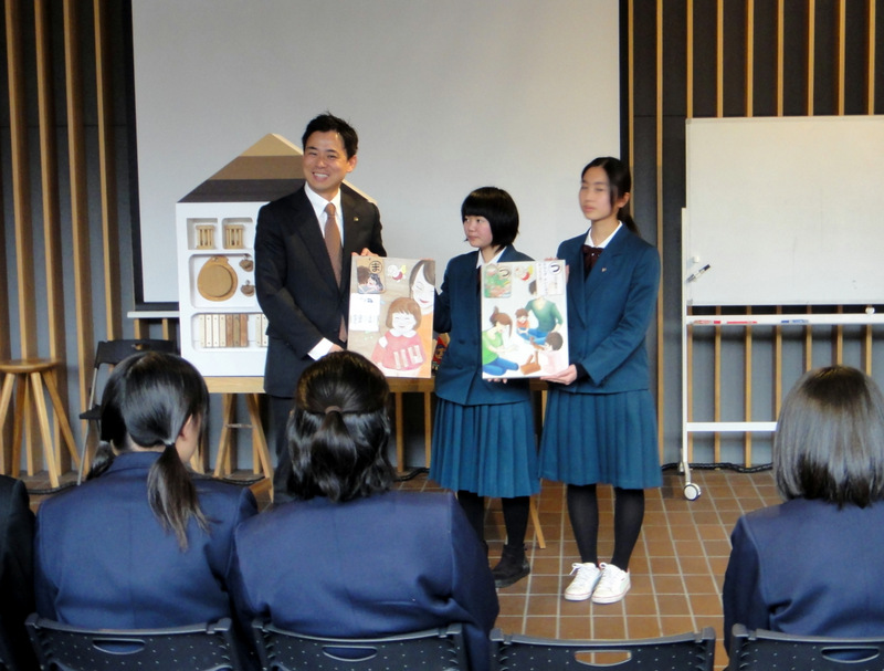 日南市へ贈呈試作品オビスギかるた