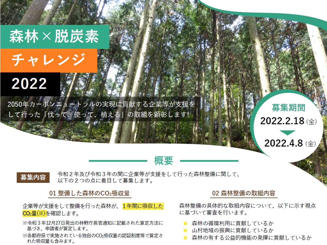 rinyacho forest zerocarbon