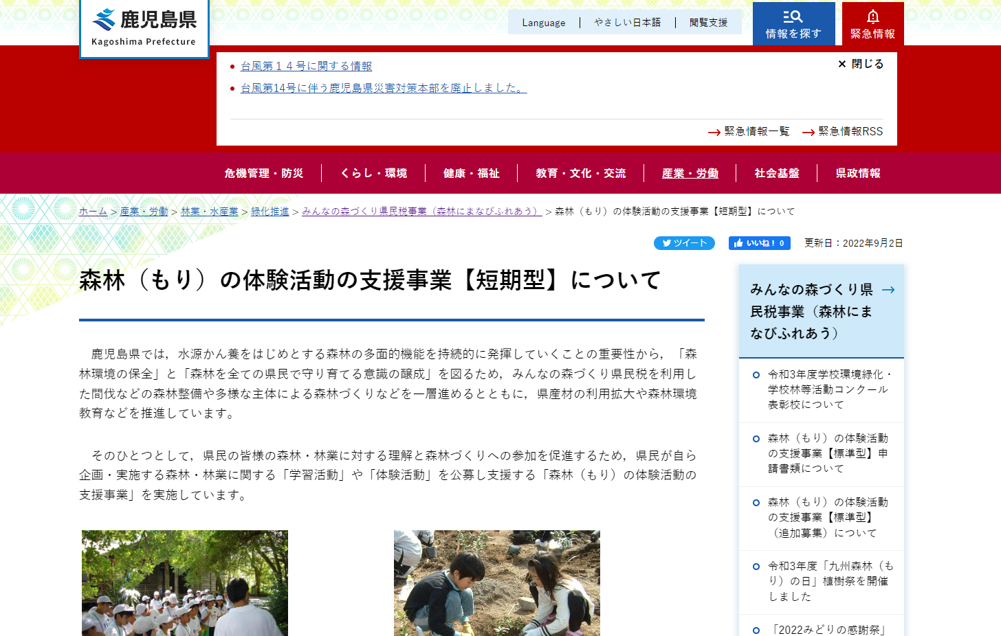 kagoshima forest tanki 2022