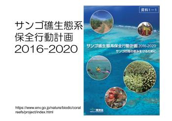 【3/16開催】令和７年度サンゴ礁生態系保全行動計画2022-2030 フォローアップ会議の開催について