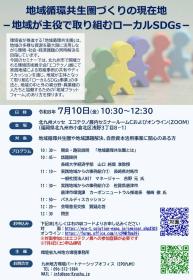 地域循環共生圏づくりの現在地－地域が主役で取り組むローカルSDGs－